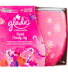 GLADE SWEET CANDY JOY VELA PERFUMADA 120 g