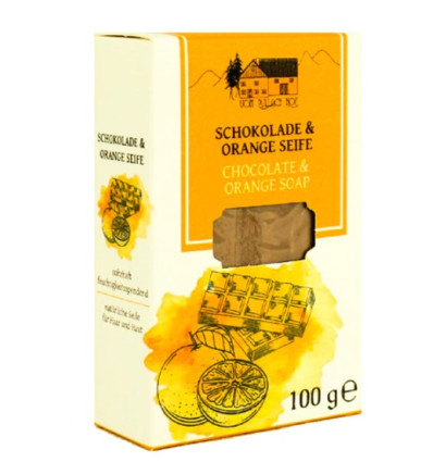 PULLACH HOF Jabón de Chocolate y Naranja 100 g