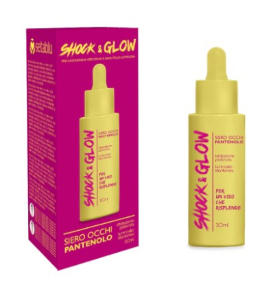 SETABLU Sérum para ojos con pantenol 30 ml efecto shock & glow
