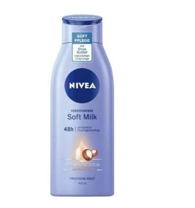NIVEA SOFT MANTECA DE KARITÉ LOCIÓN CORPORAL 400 ml