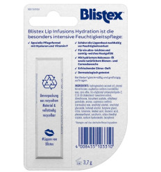 Blistex Lip Infusions Hidratación labial 3.7 g