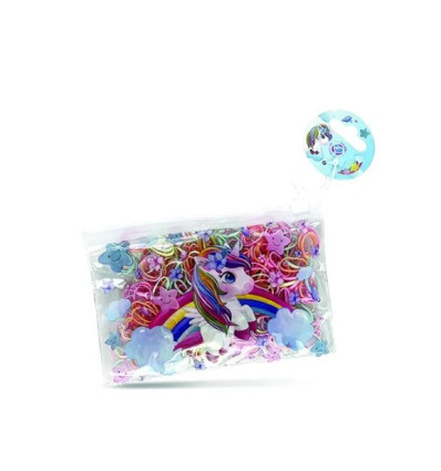 SETABLU MINI BANDA ELÁSTICA 300 PIEZAS COLOREADAS