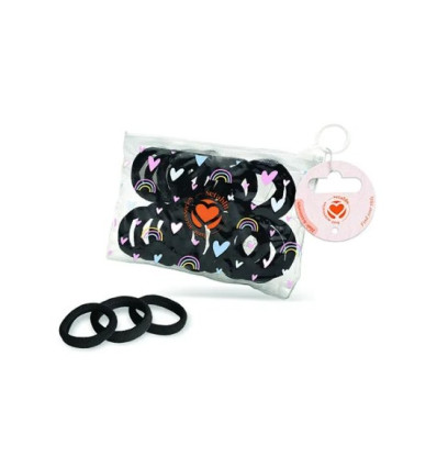 SETABLU COLETEROS DE PELO 20 PIEZAS NEGRAS