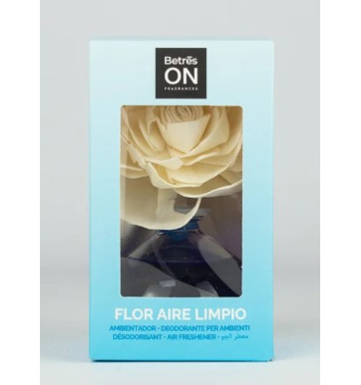 BETRES ON FLOR AIRE LIMPIO AMBIENTADOR FLOR 85 ml
