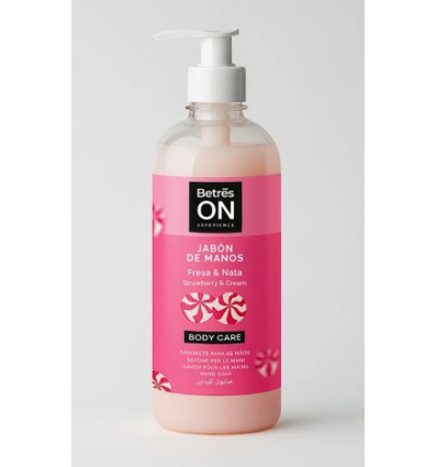 BETRES ON FRESA & NATA JABÓN DE MANOS 500 ml