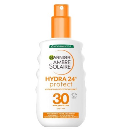 GARNIER AMBRE SOLAIRE HYDRA 24 PROTECCIÓN SOLAR SPRAY SPF 30 200 ml