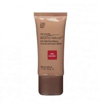 Revlon Beyond Natural Fondo De Maquillaje 230 Medium Moyen Spf 15 30 ml