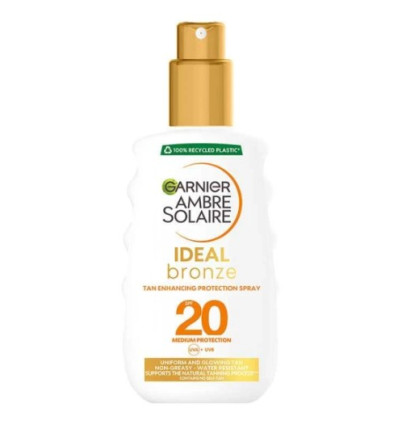 GARNIER AMBRE SOLAIRE IDEAL BRONZE SPF 20 SPRAY 200 ml