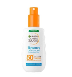 GARNIER AMBRE SOLAIRE SENSITIVE ADVANCED SPF 50 PROTECTOR SOLAR SPRAY 150 ml