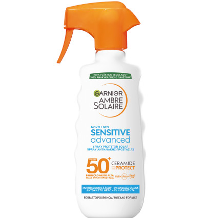 GARNIER AMBRE SOLAIRE SENSITIVE ADVANCED SPRAY PROTECTOR SOALR SPF 50 270 ml
