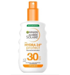 GARNIER AMBRE SOLAIRE HYDRA 24 PROTECCIÓN SOLAR SPRAY SPF 30 VITAMINA E150 ml