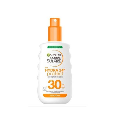 GARNIER AMBRE SOLAIRE HYDRA 24 PROTECCIÓN SOLAR SPRAY SPF 30 VITAMINA E150 ml