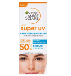 GARNIER SUPER UV FLUIDO FACIAL SPF 50 ACIDO HIALURONICO 40 ml