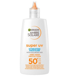 GARNIER SUPER UV FLUIDO FACIAL SPF 50 ACIDO HIALURONICO 40 ml