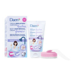 DAEN CREMA DEPILATORIA CORPORAL DE DUCHA SENSITIVE 150 ml