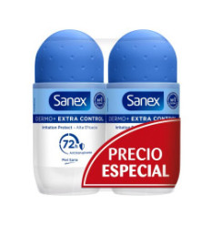 SANEX EXTRA CONTROL 48H DEO ROLLON PROMO DUPLO 50 ml