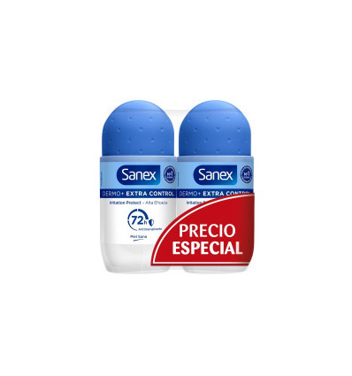 SANEX EXTRA CONTROL 48H DEO ROLLON PROMO DUPLO 50 ml