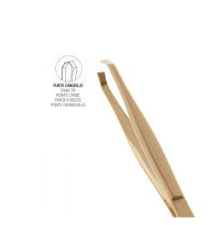 BETER PINZA DE DEPILAR DORADA R 34062