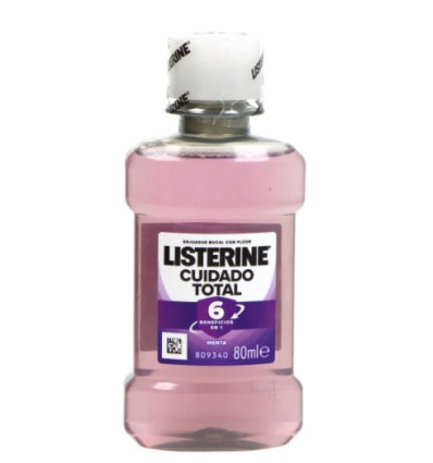 LISTERINE CUIDADO TOTAL 6 ENJUAGUE BUCAL 80 ml