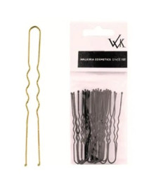 WALKIRA HORQUILLAS DE MOÑO RUBIAS 10 unidades