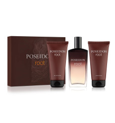 POSEIDON ROOT EDT 100 ml SPRAY FOR MEN + GEL 100 ml + AFTER SHAVE 100 ml