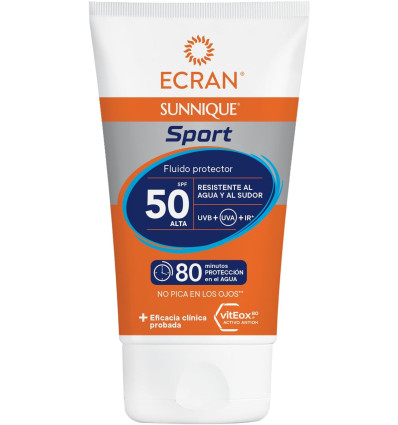 ECRAN SPORT FLUIDO ULTRA LIGUERO SPF 50 PROTECTOR FACIAL 40 ML