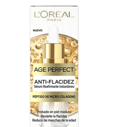 LOREAL AGE PERFECT REAFIRMANTE SERUM PÉPTIDO DE MICRO-COLÁGENO 30 ml