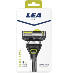 LEA SENSITIVE MAQUINA DE AFEITADO 5 HOJAS