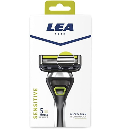 LEA SENSITIVE MAQUINA DE AFEITADO 5 HOJAS