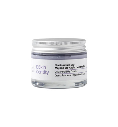 ID SKIN IDENTITY NIACINAMIDE 5% + MAJIME BIO APPLE / MATCHA 3 % CREMA FUNDENTE REGUALDORA DE SEBO 50 ml