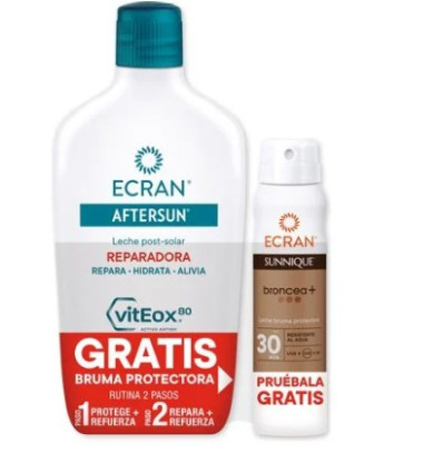 ECRAN AFTERSUN 400 ML + BRUMA PROTECTORA SPF 30 75 ml GRATIS