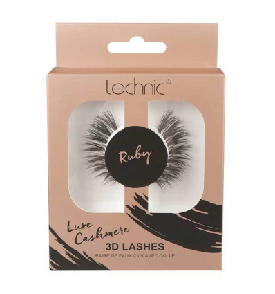Technic Pestañas postizas 3D Luxe Cashmere - Ruby Ref 20538