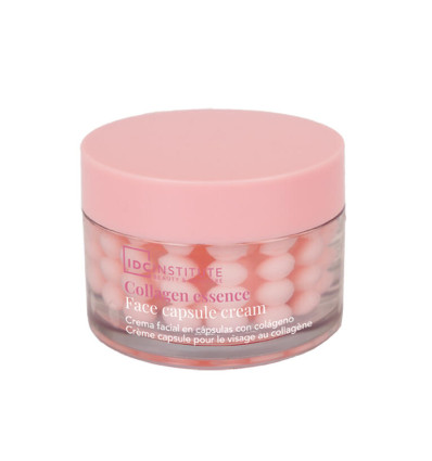 IDC INSTITUTE PINK CREMA FACIAL CON CÁPSULAS DE COLÁGENO 50 ml Ref. 90480