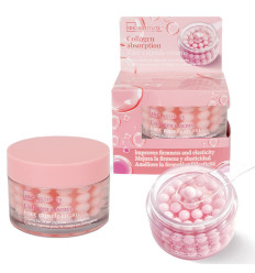 IDC INSTITUTE PINK CREMA FACIAL CON CÁPSULAS DE COLÁGENO 50 ml Ref. 90480