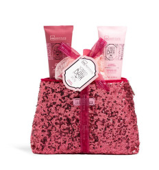 INSTITUTE SCENTED BATH ROSE NECESER 3 PIEZAS Ref. 42283