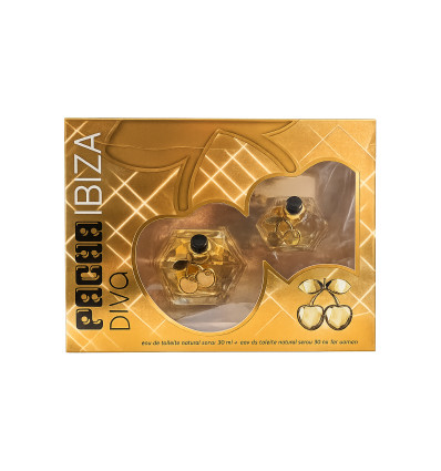PACHA IBIZA DIVA EDT 80 ml SPRAY + EDT 30 ml SPRAY FOR WOMEN