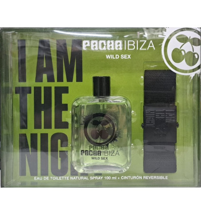 PACHA IBIZA WILD SEX EDT 100 ml SPRAY + CINTURÓN