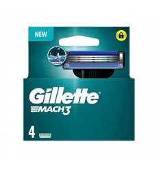 GILLETTE MACH 3 RECAMBIOS 4 UNIDADES