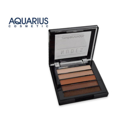 MILLENIALS NUDE SOMBRAS DE OJOS 5 TONOS Ref. 25534
