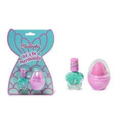 MARTINELIA LET'S BE MERMAIDS NAIL & LIP BALM DUO Ref. 11954
