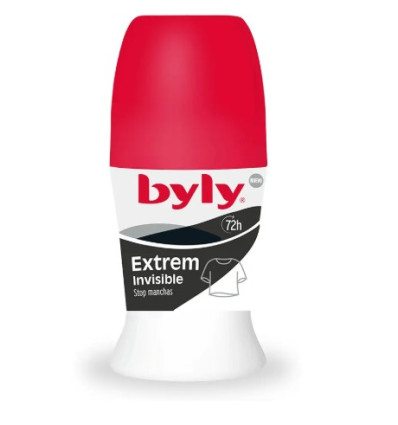 BYLY EXTREM INVISIBLE DEO ROLLON 72 H 50 ml