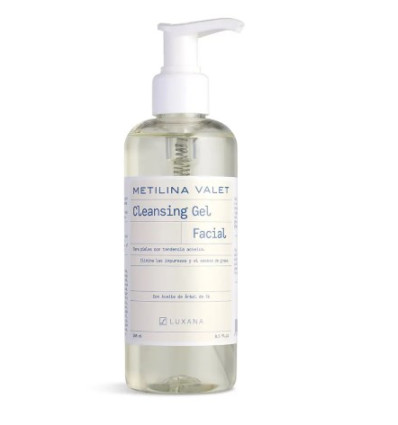 METILINA VALET GEL LIMPIADOR FACIAL PARA PIELES CON TENDENCIA ACNEICA 250 ml