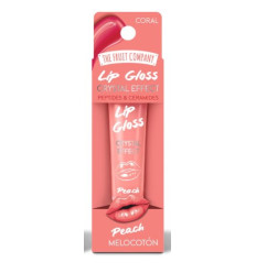 THE FRUIT COMPANY LIP GLOSS CRYSTAL EFFECT PEACH MELOCOTÓN CORAL 12 g