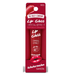 THE FRUIT COMPANY LIP GLOSS CRYSTAL EFFECT WATERMELON SANDÍA RED 12 g