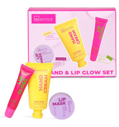 IDC INSTITUTE GLISSY SET DE CUIDADO MANOS Y LABIOS Ref. 99314