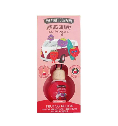 THE FRUIT COMPANY AMBIENTADOR PARA COCHE FRUTOS ROJOS 6.5 ml