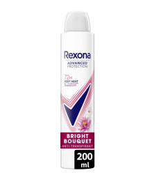 REXONA BRIGTH BOUQUET DEO SPRAY 72H 200 ML