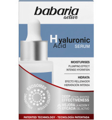 BABARIA HYALURONIC ACID SERUM ULTRA HIDRATANTE + VOLUMEN ELASTICIDAD 30 ml