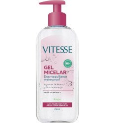 VITESSE GEL MICELAR DESMAQUILLANTE WATERPROOF 250 ml