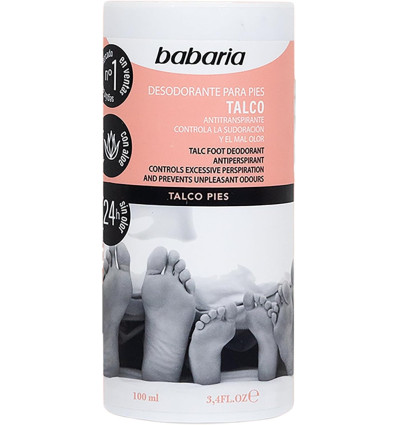 BABARIA DESODORANTE TALCO PARA PIES 100 ml